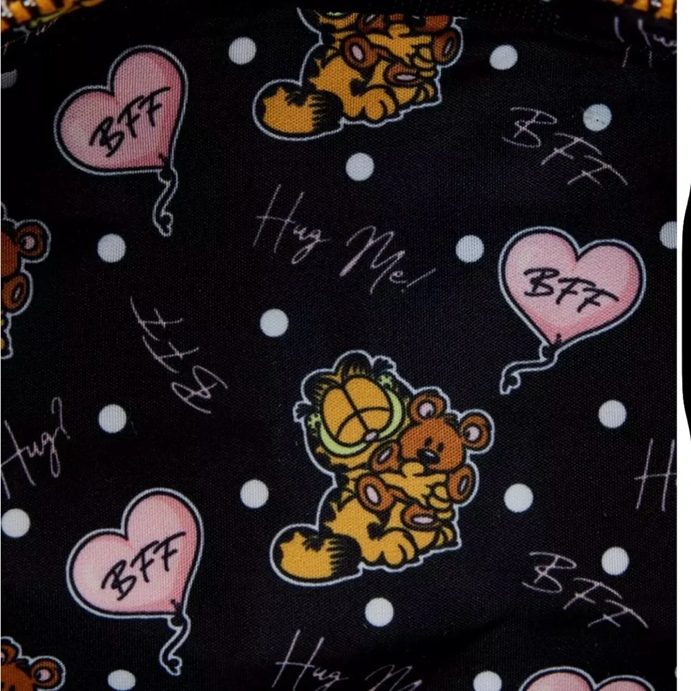 Loungefly Garfield & Pooky fuzzy figural backpack NWT - Picture 3 of 3